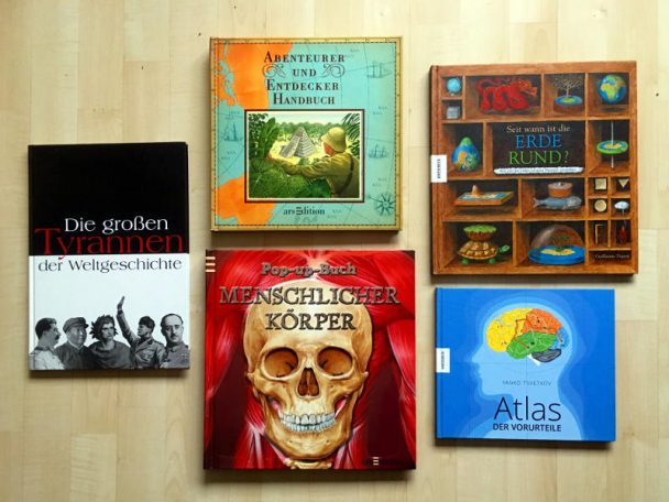 Hier findet ihr Tipps zu tollen Sachbücher für Schulkinder