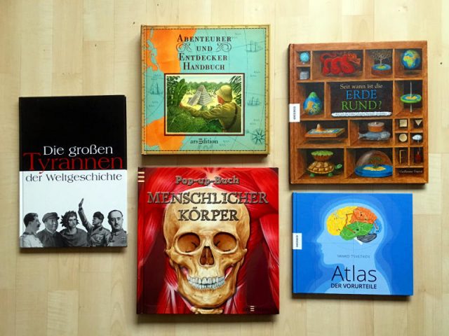 Hier findet ihr Tipps zu tollen Sachbücher für Schulkinder