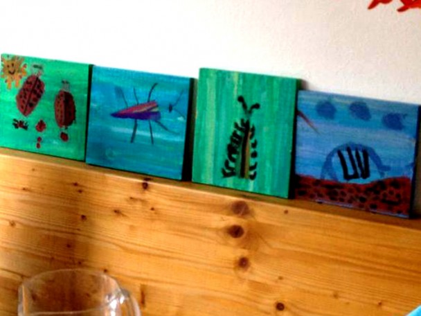 Wie man einen Kidnergeburtstag wie ein Mal-Event gestalten kann