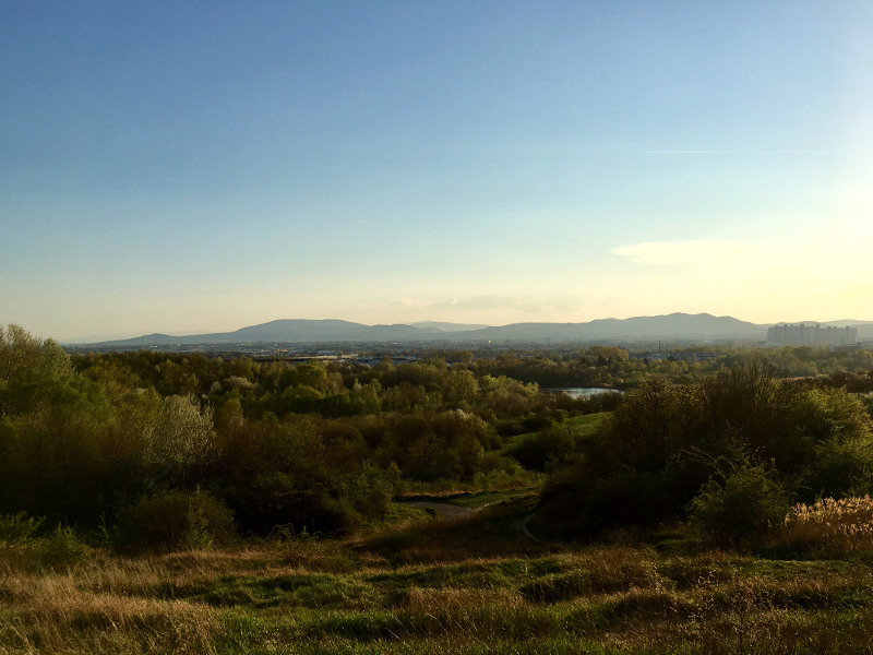 Plätze zum Drachen steigen lassen - Wienerberg