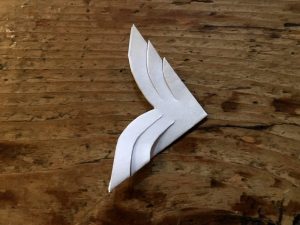 Papier-Sterne falten 4.