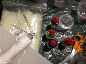 Was ihr alles für´s Kerzen gießen braucht