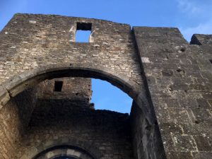 Burgruine Hainburg Eingang