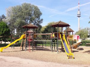 Donaupark Spielplatz aus dem kinderinfo-blog-Magazin "Die schönsten Spielplätze in Wien".