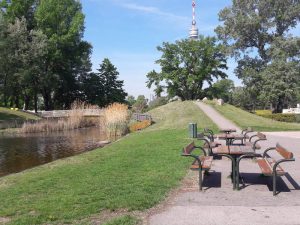 Donaupark Spielplatz aus dem kinderinfo-blog-Magazin "Die schönsten Spielplätze in Wien".