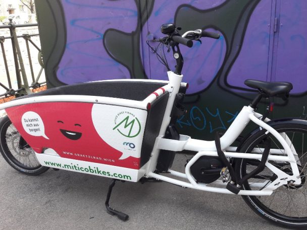 Grätzlfahrrad in Wien im blog.kinderininfowien.at