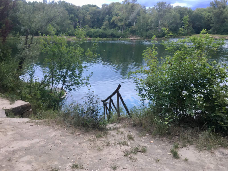 Schwimmen in der Lobau - Dechantlacke im blog.kinderinfowien.at